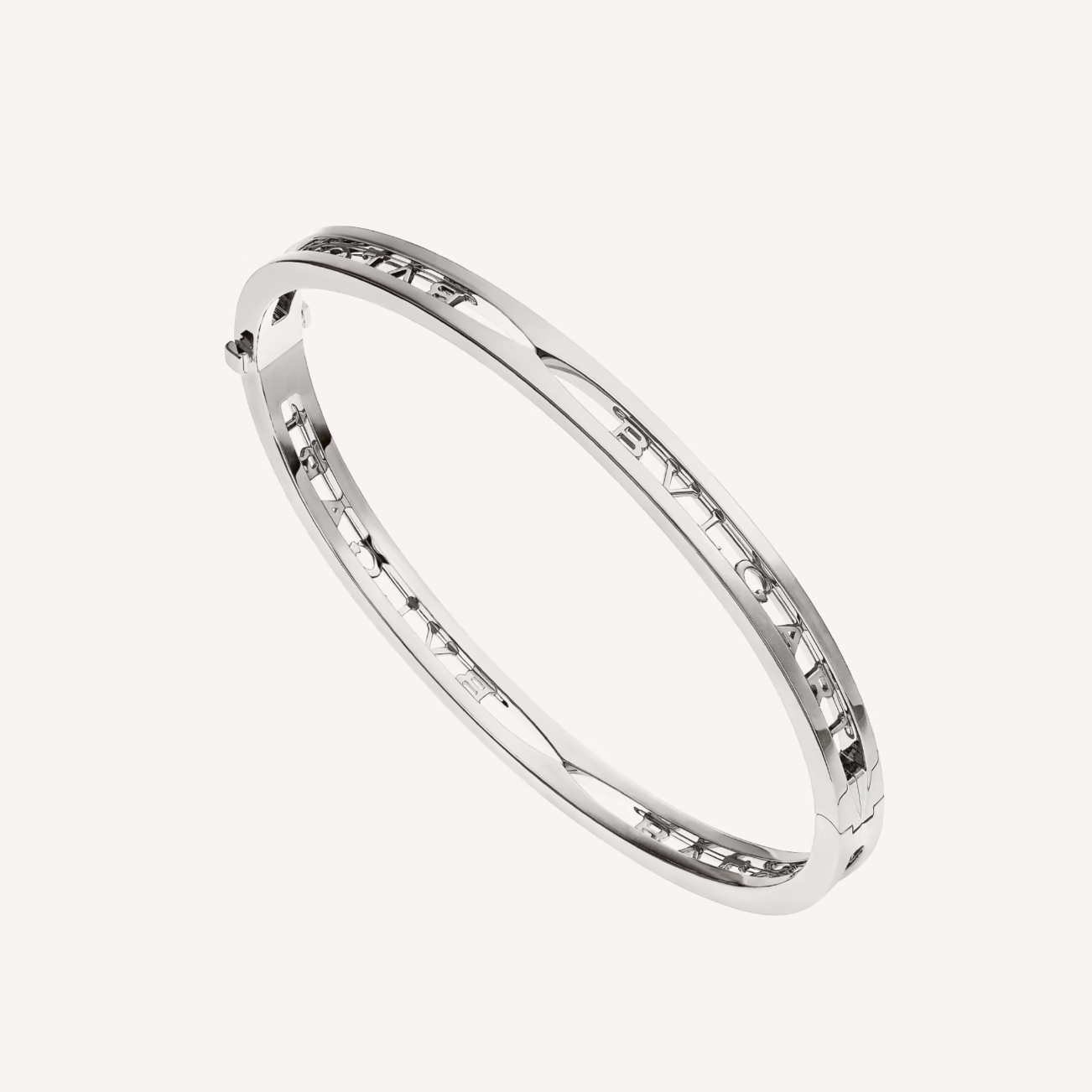[AuraEcho]ZERO 1 SPIRAL LOGO SILVER BRACELET
