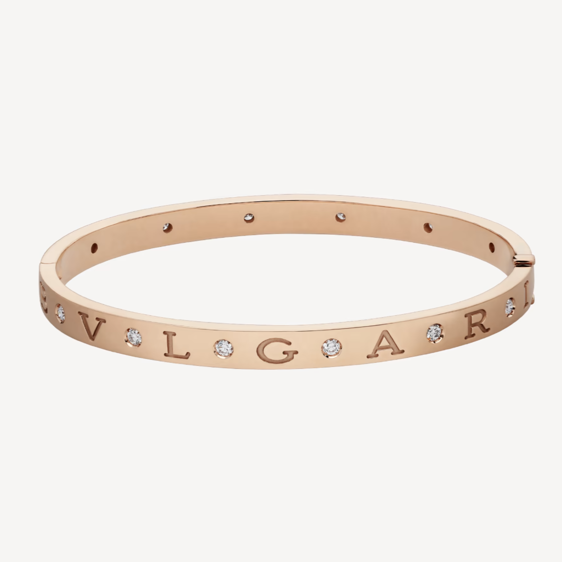 [AuraEcho]ZERO 1 PINK GOLD 12 DIAMONDS BRACELET