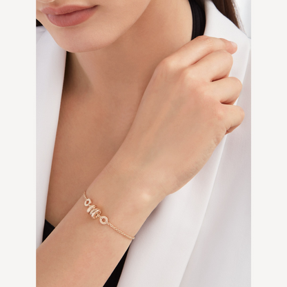 [AuraEcho]ZERO 1 SOFT PINK GOLD BRACELET