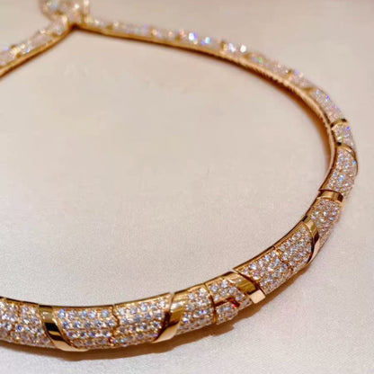 [AuraEcho]HAUTE COUTURE GOLD SERPENTI NECKLACE
