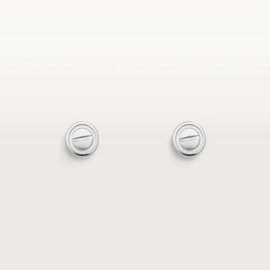 [AuraEcho]LOVE EARRINGS SILVER 10MM