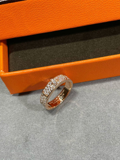 [AuraEcho]KELLY PINK GOLD DIAMOND RING