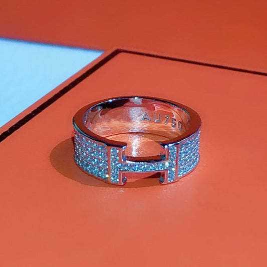 [AuraEcho]H RING FULL DIAMOND
