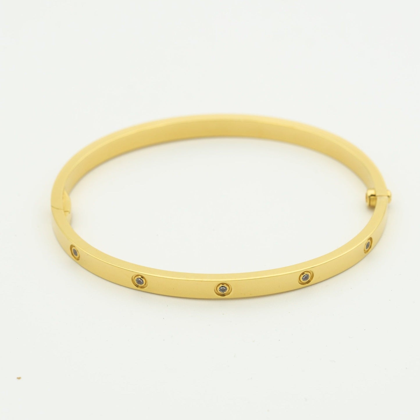 [AuraEcho]LOVE BRACELET 3.65MM 10 DIAMONDS