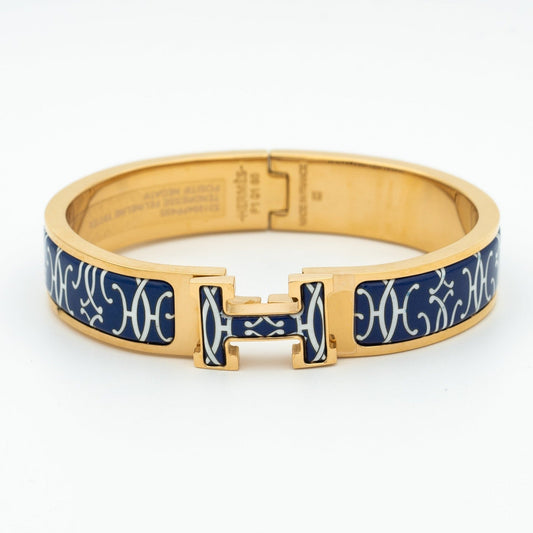 [AuraEcho]H BRACELET BLACK MULTICOLOR