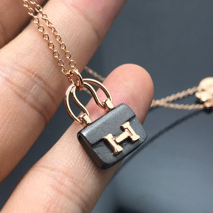 [AuraEcho]WOMEN'S HM AMULETTES CONSTANCE PENDANT NECKLACE