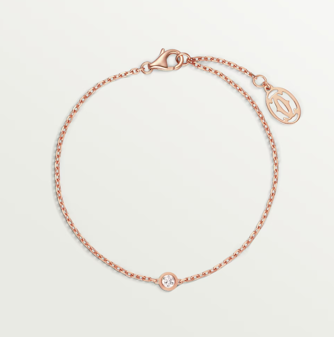[AuraEcho]DAMOUR DIAMOND LINK BRACELET