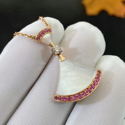 [AuraEcho]DREAM NECKLACE MOP PINK DIAMOND
