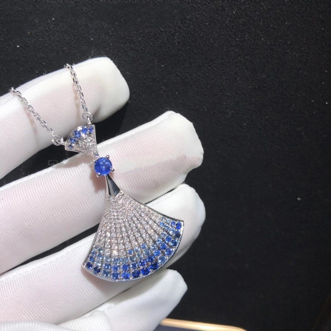 [AuraEcho]DREAM NECKLACE AGATE SILVER DIAMOND