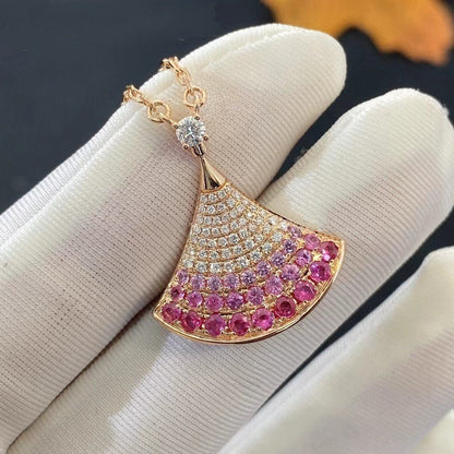 [AuraEcho]DREAM NECKLACE PINK GOLD PINK DIAMOND
