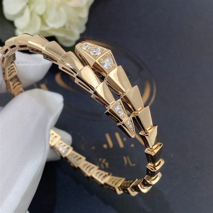 [AuraEcho]SERPENTI BRACELET DIAMONDS PINK GOLD