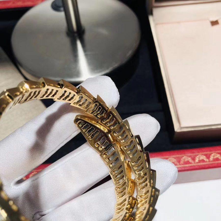[AuraEcho]SERPENTI BRACELET 8MM GOLD DIAMOND