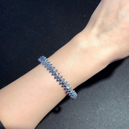 [AuraEcho]CLASH SILVER BRACELET