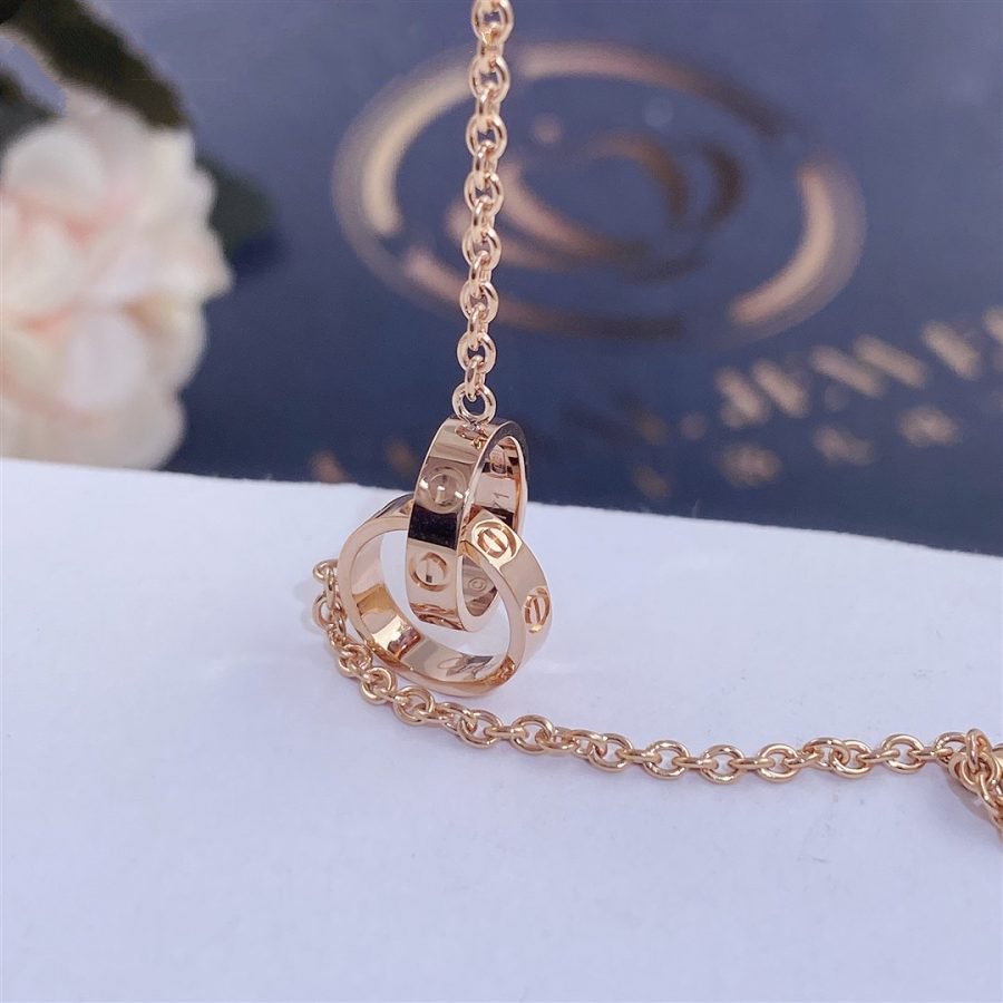 [AuraEcho]LOVE BRACELET DOUBLE RING