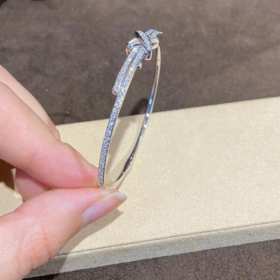 [AuraEcho]JEUX DE BRACELET DIAMONDS SILVER