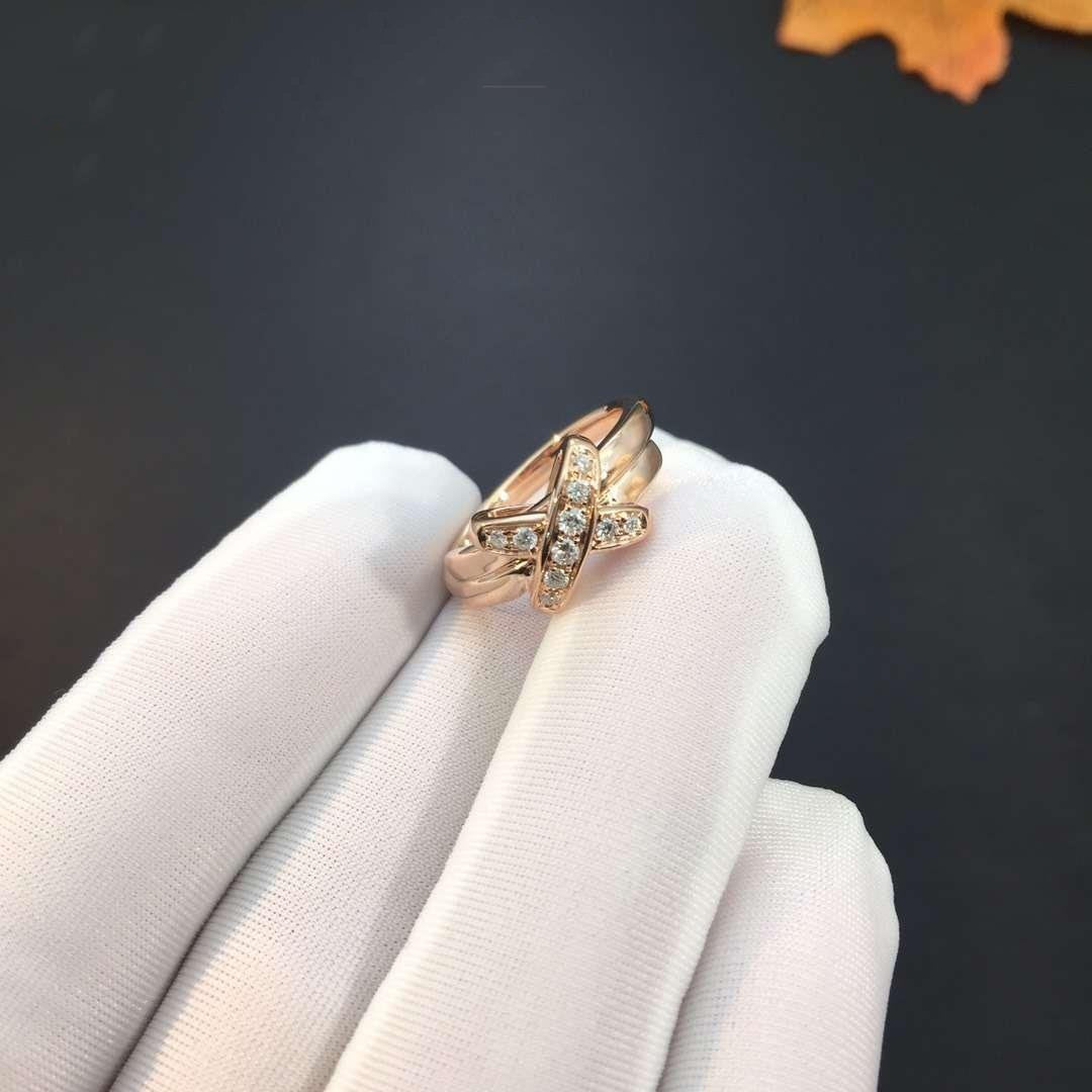 [AuraEcho]JEUX DE PINK GOLD DIAMOND RING