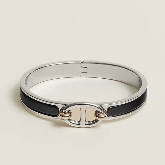 [AuraEcho]CLIC CHAINE SILVER BRACELET