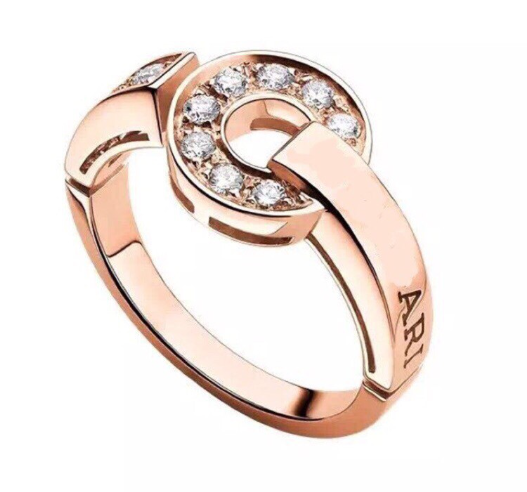 [AuraEcho]DREAM RING DIAMOND PINK GOLD
