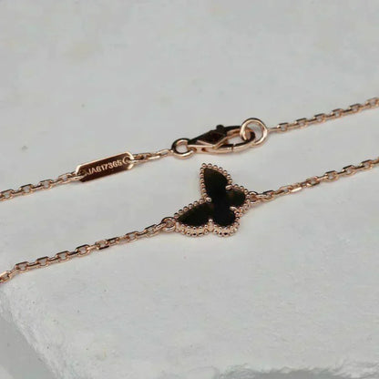 [AuraEcho]BUTTERFLY ONYX  BUTTERFLY BRACELET