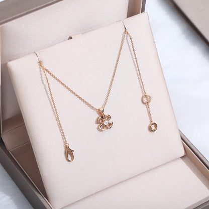 [AuraEcho]FIOREVER NECKLACE DIAMOND CENTER